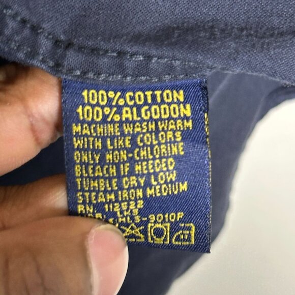 Urgent Gear Classic Shirt Button Up Plaid Lining Men Blue L Prep Formal Golf 90s - Picture 4 of 13